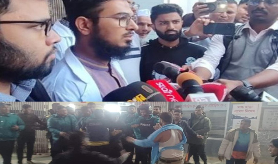 ওসমানী মেডিকেলে ইন্টার্ন চিকিৎসকের ওপর হামলার প্রতিবাদে, চলছে কর্মবিরতি